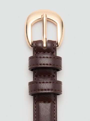 MANGO Opasek 'NICOLA' – hnědá