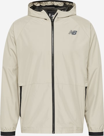 new balance Athletic Jacket in Grey: front