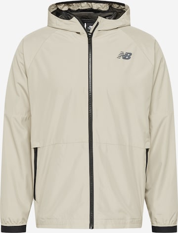 Veste de sport new balance en gris : devant