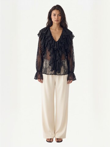 Top ' Opal Laura ' di Opal Studio in nero: frontale