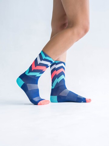INCYLENCE Sportsocken 'WAVES' in Blau