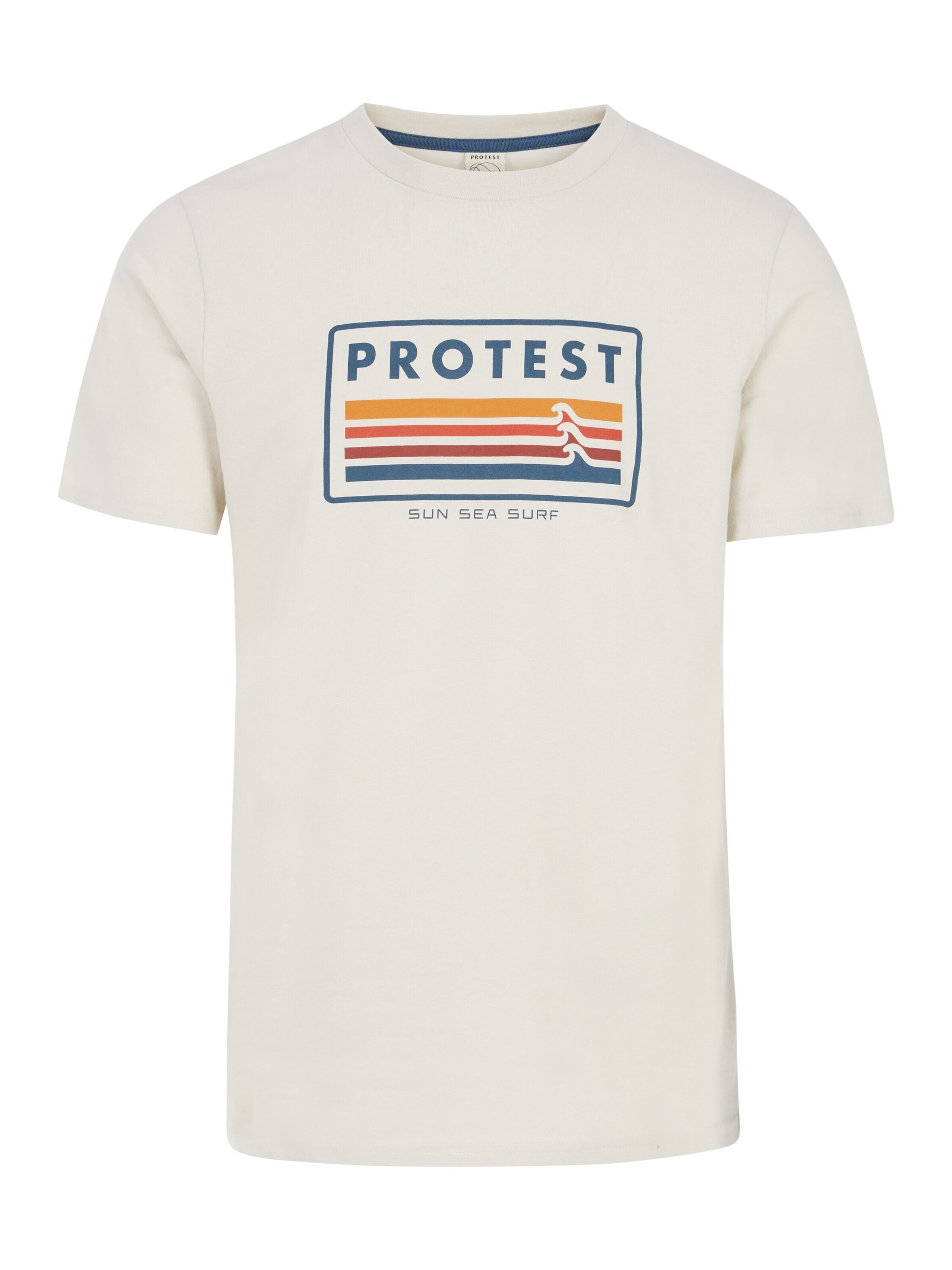 PROTEST Shirt 'PRTBarn' in White: front