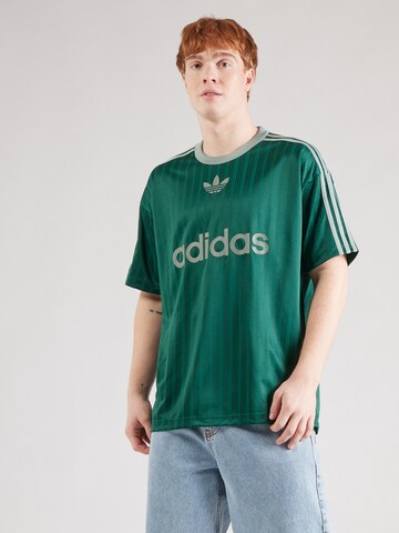 Maglietta 'Adicolor' di ADIDAS ORIGINALS in verde: frontale