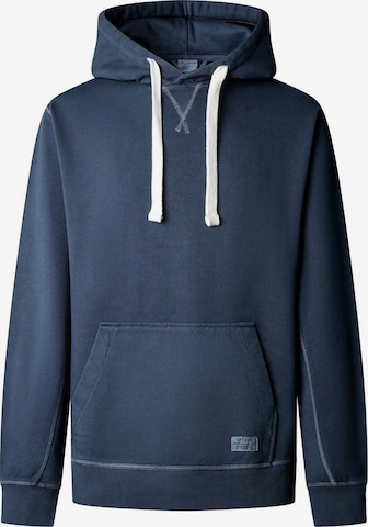 Pepe Jeans - Sudadera con cremallera 'Jasper' en azul: frente