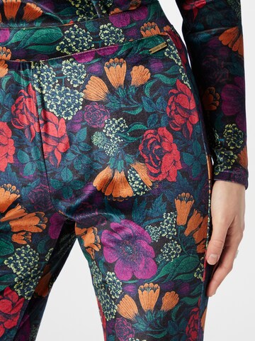 Colourful Rebel Flared Trousers 'Jolie' in Mixed colours