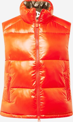 SAVE THE DUCK Vest 'AILANTUS' in Orange: front