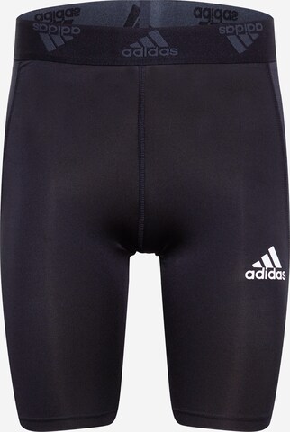 Pantalon de sport ADIDAS SPORTSWEAR en noir : devant