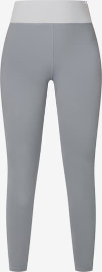 Smilodox Leggings 'Advanced Laurie' in grau / weiß, Produktansicht