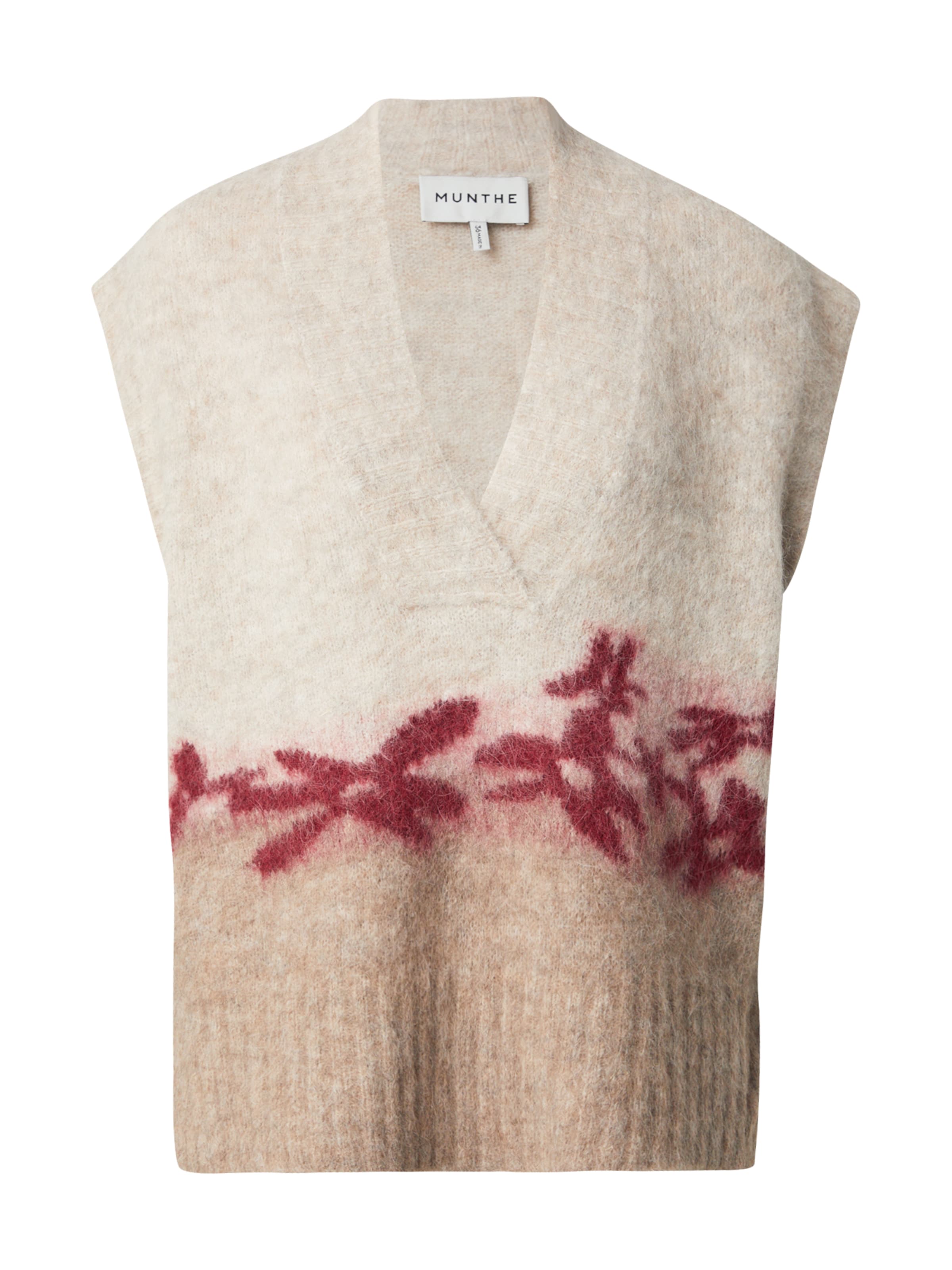 Munthe Свитер 'PURULIA' в Бежевый: спереди