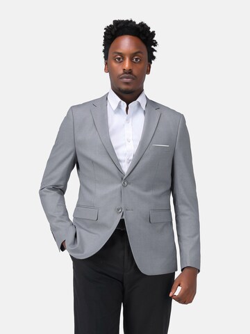 YOUTHUP Slim fit Suit Jacket 'Duplo' in Grey