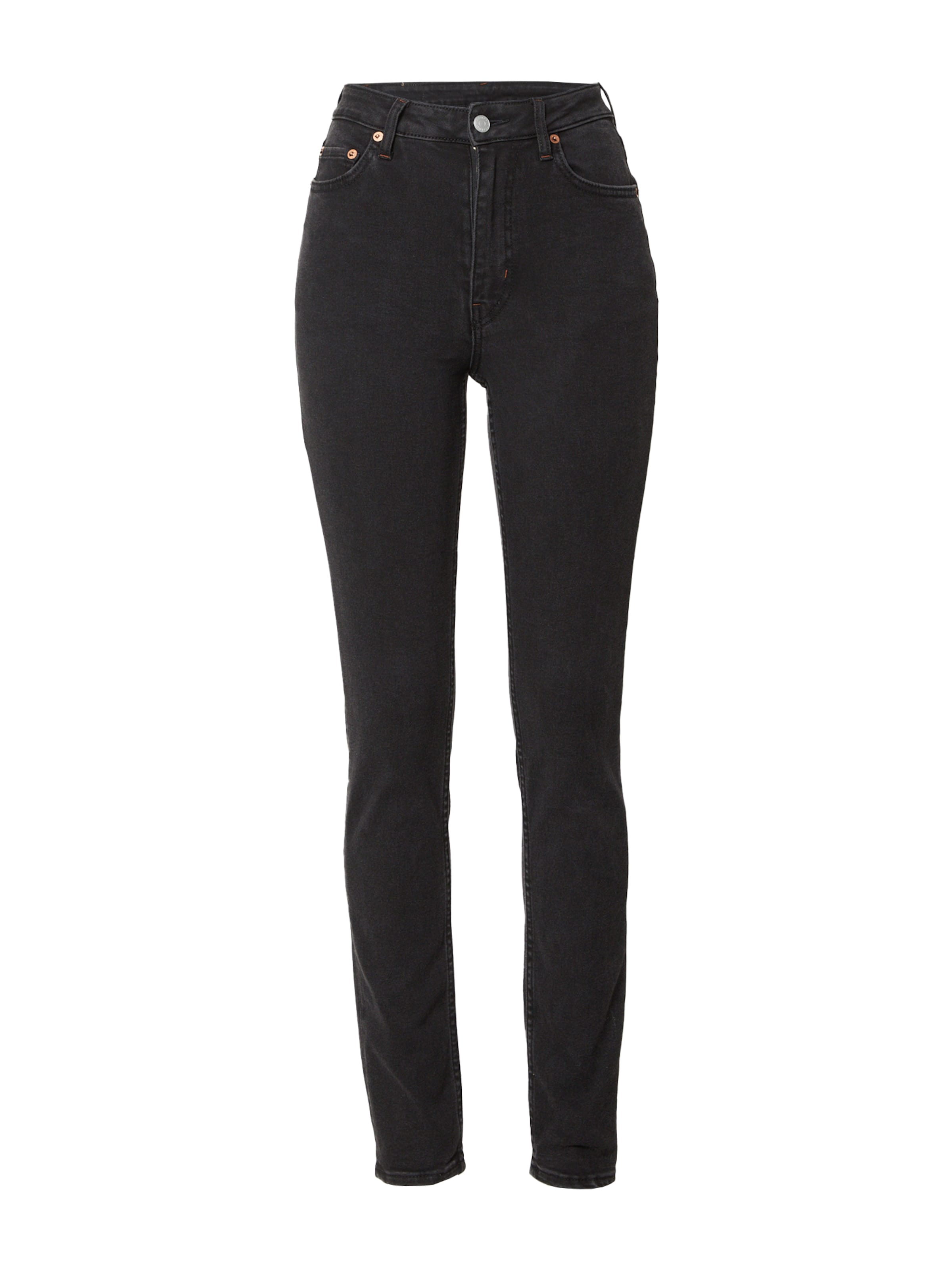 WEEKDAY Jeans 'Ellis' in Black: front