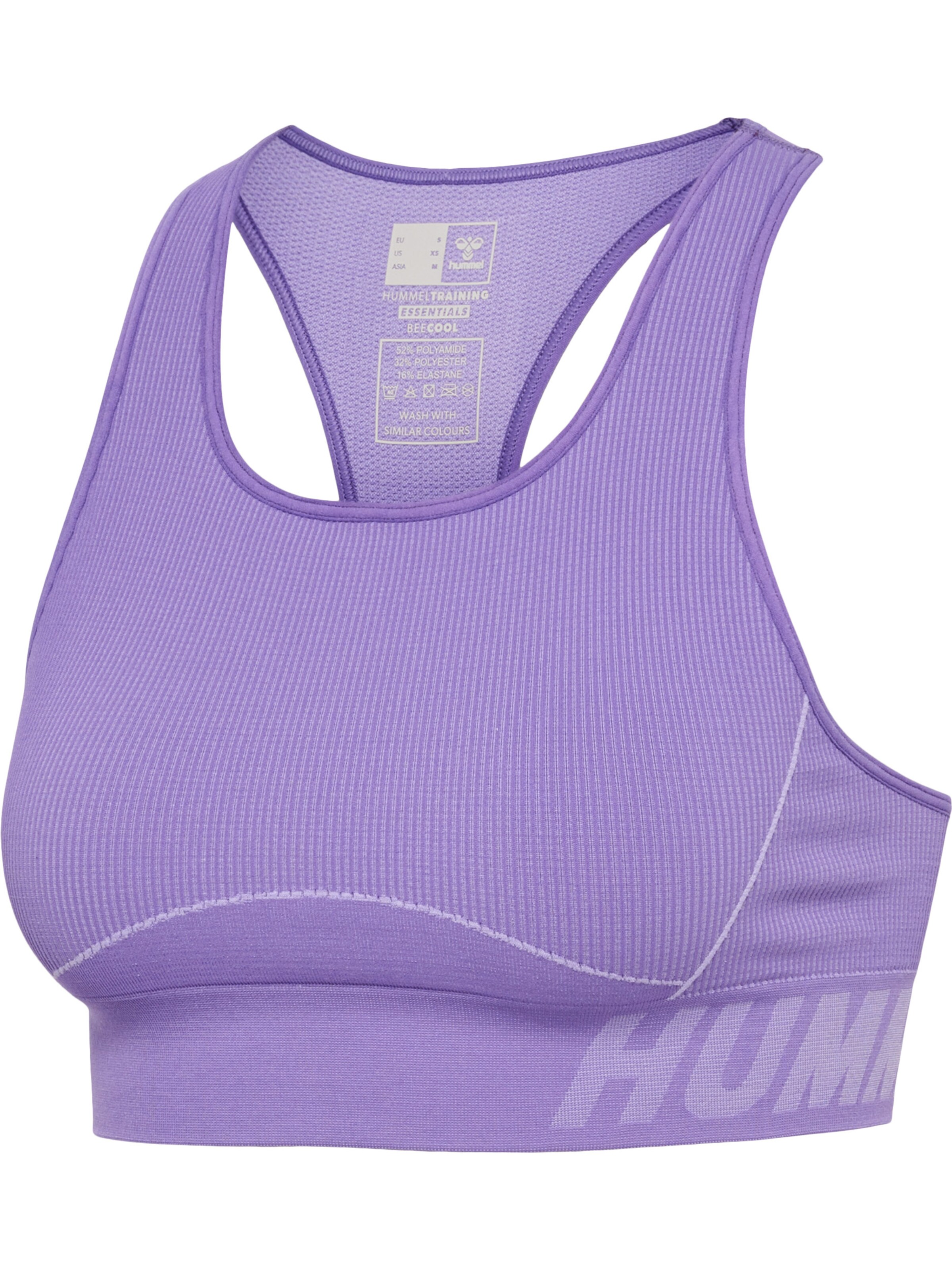 Hummel Bustier Sport bh in Lila