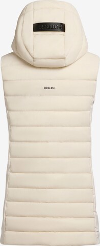 Gilet 'CEBCA' khujo en beige