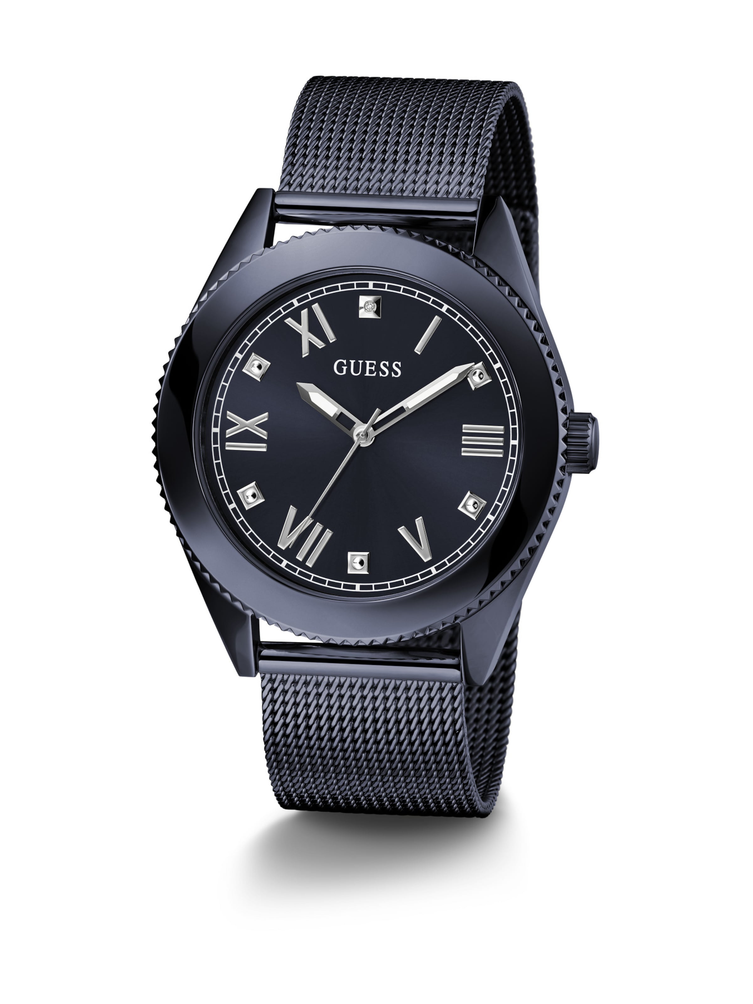 GUESS Analog watch 'NOBLE' in Blue