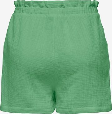 JDY tavaline Püksid 'Theis', värv roheline