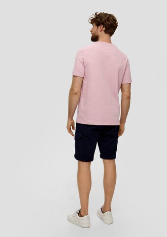 s.Oliver T-shirt i rosa: baksida