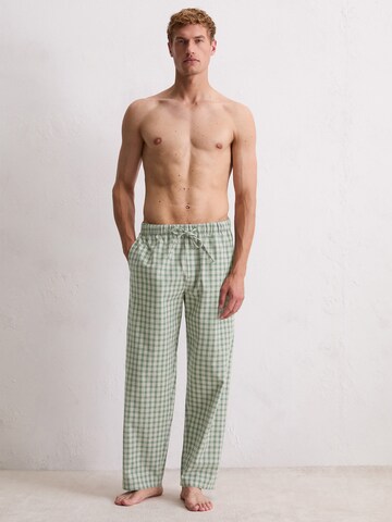Pantalon de pyjama ' Cozy Flannel ' Marc O'Polo en vert : devant