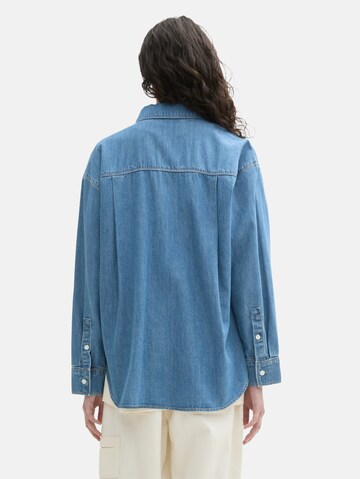 Chemisier TOM TAILOR DENIM en bleu