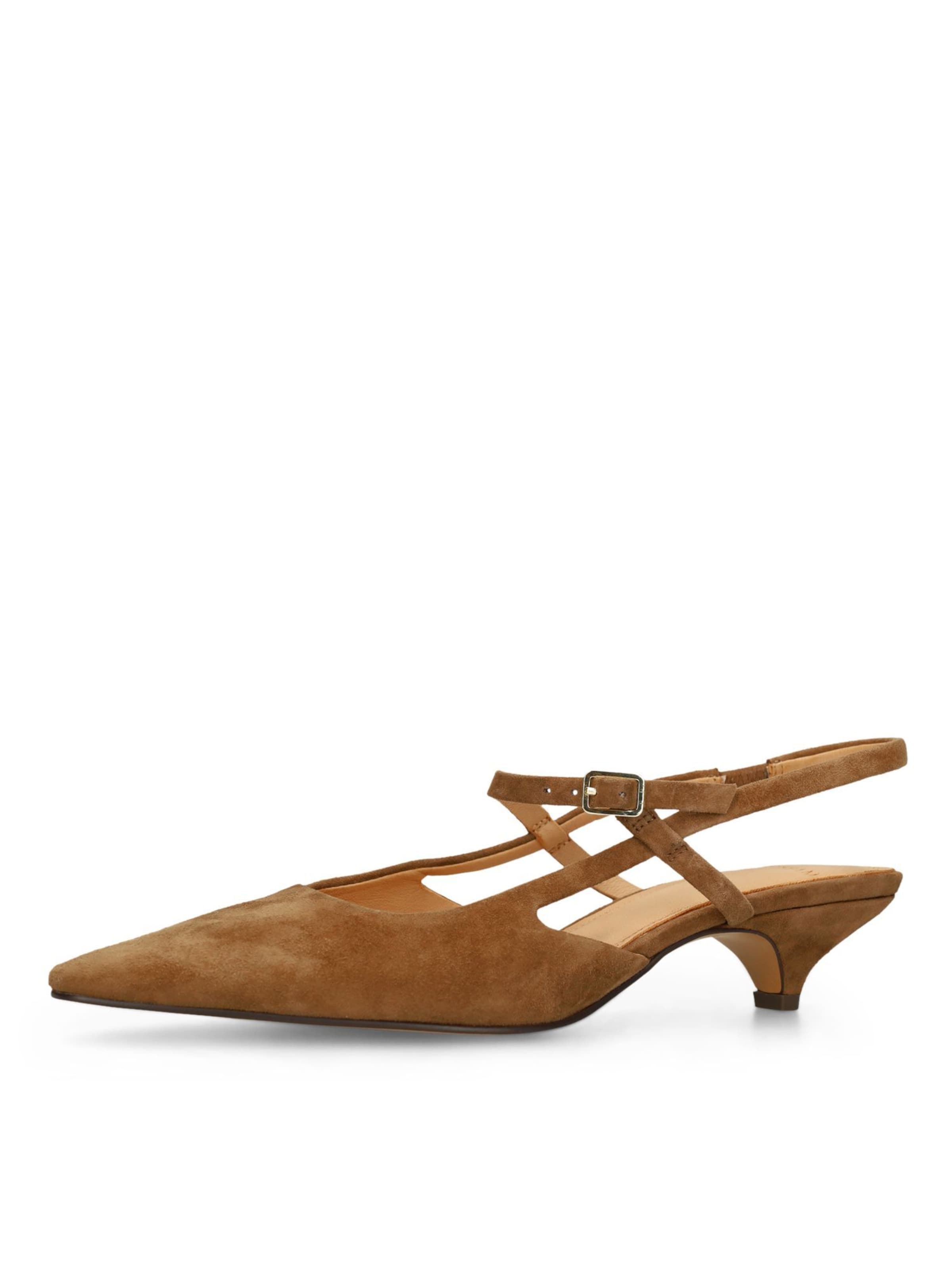 MANFIELD Slingpumps in 36 in de kleur Cognac, Productweergave