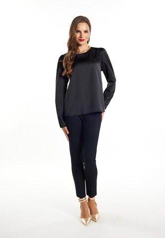 faina Blouse in Zwart