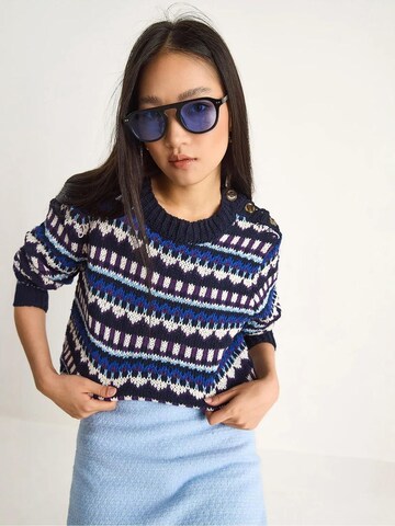 Pull-over 'Pullover' Bianco Lucci en bleu
