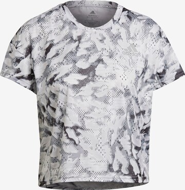 T-shirt fonctionnel ADIDAS SPORTSWEAR en gris : devant