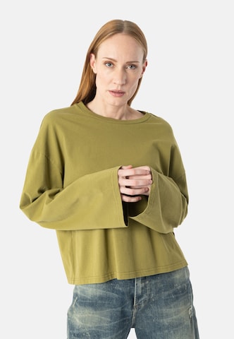 T-shirt Elias Rumelis en vert : devant