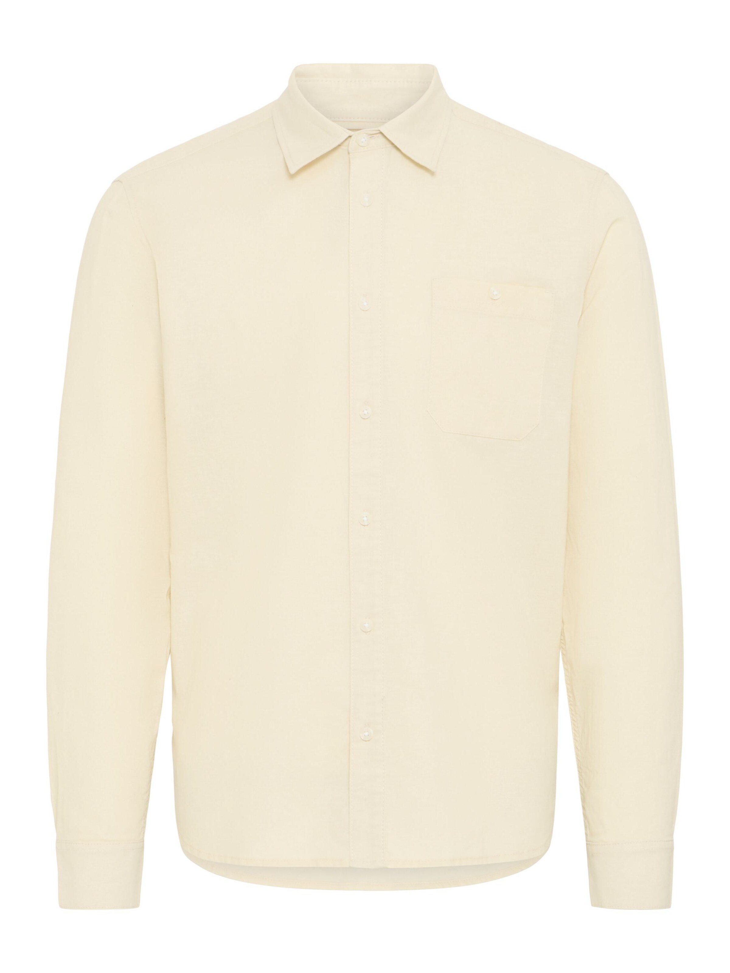 Regular fit Camicia ' BHBAY LINEN ' di BLEND in beige: frontale