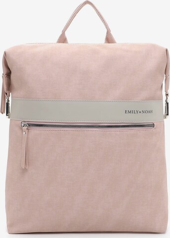 Emily & Noah Backpack ' E&N Bonnie ' in Pink: front