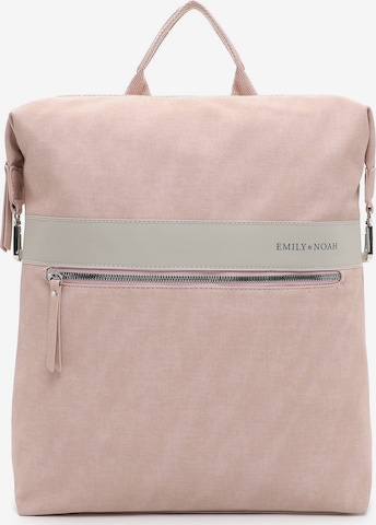 Emily & Noah Backpack ' E&N Bonnie ' in Pink: front