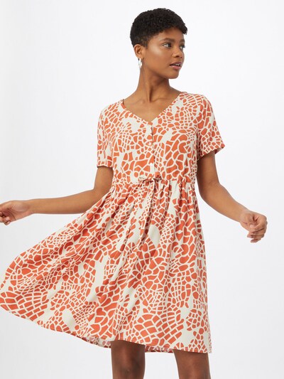 VILA Kleis 'LISE' in beige / orange, Modelansicht