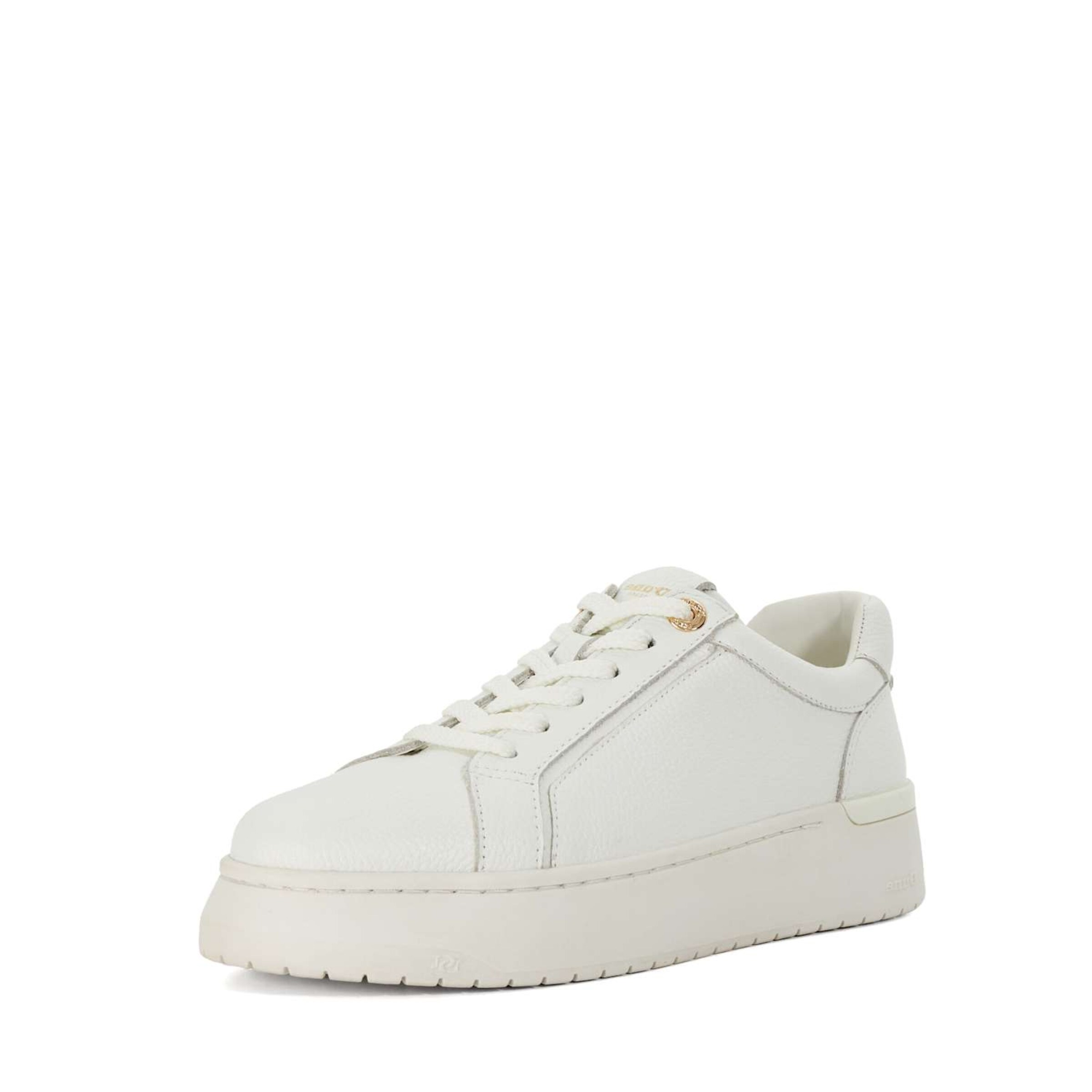 Baskets basses 'Emeelia' Dune LONDON en blanc : devant