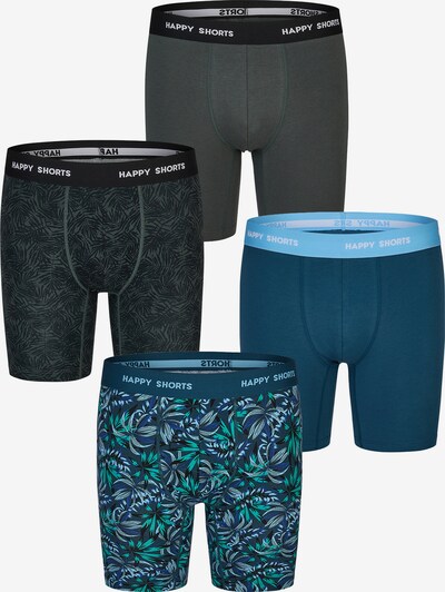 Happy Shorts Langer Boxer ' Motive ' in L in mischfarben, Produktansicht