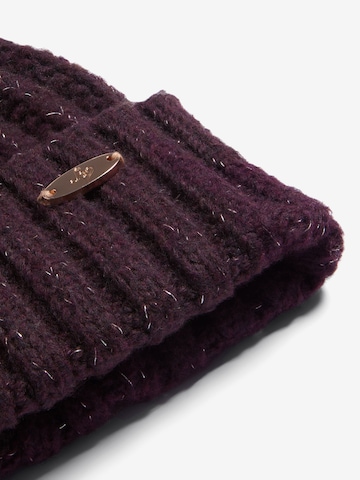 Lipsy Czapka w kolorze fioletowy