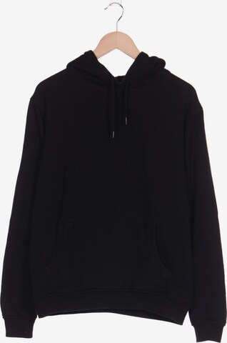 Urban Classics Sweatshirt & Zip-Up Hoodie in M in Black: front