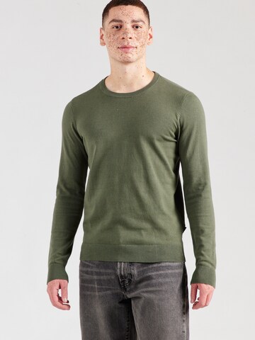 BLEND - Jersey 'BHBRYAN' en verde: frente