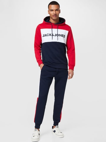 JACK & JONES Sweatsuit in Red: front