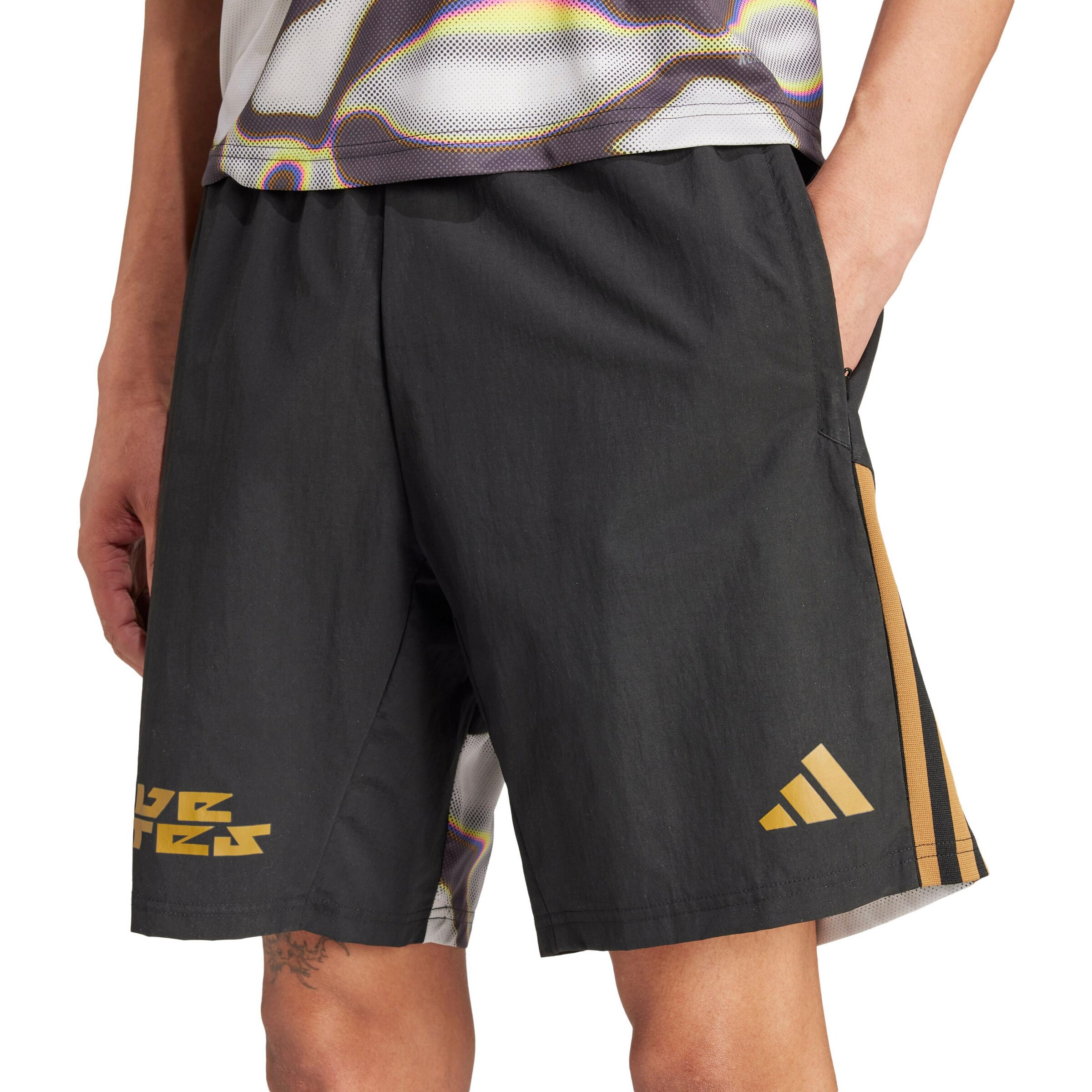 ADIDAS PERFORMANCE Regular Sportshorts 'Pride' in Schwarz