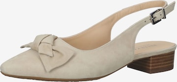 PETER KAISER Slingback Pumps in Beige: front