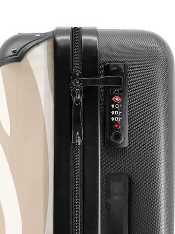 NoBoringSuitcases Trolley in Beige