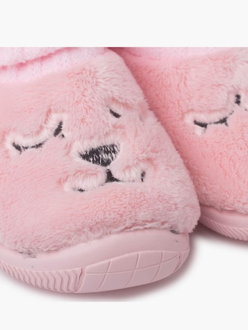 Pantoufle Pisamonas en rose