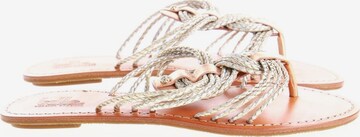 Belle by Sigerson Morrison Sandals & High-Heeled Sandals in 38 in Silver