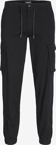 Pantalon cargo aprel en noir : devant