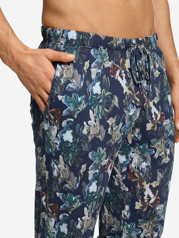 Hanro Pyjamabroek ' Night & Day ' in Blauw
