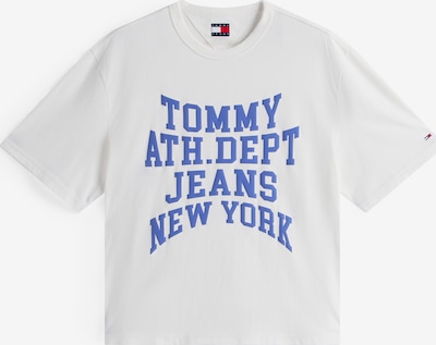 Tommy Jeans Paita '90S VARSITY' koossa S värissä ecru / sininen, Tuotenäkymä