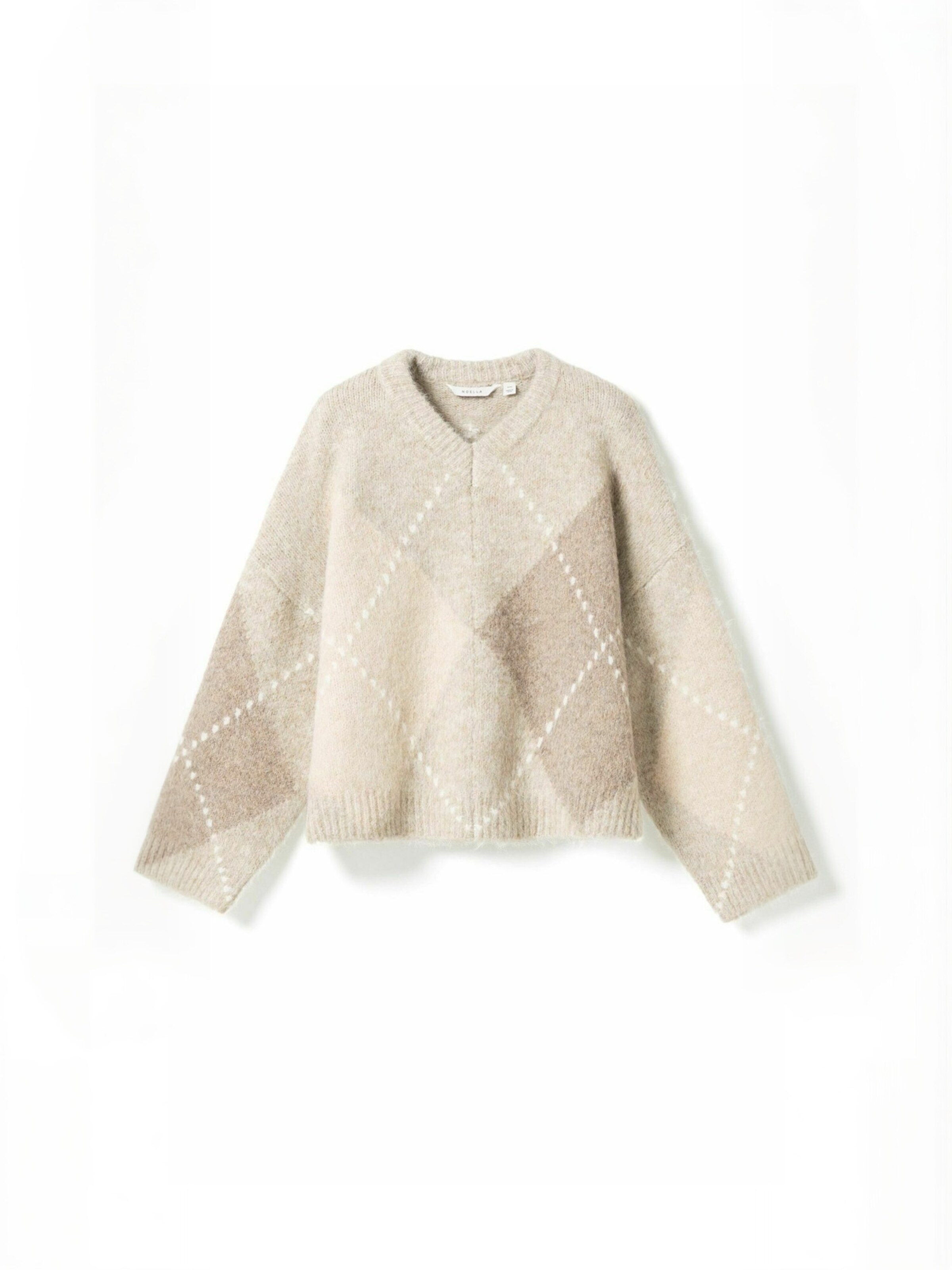 Noella Trui ' Lai ' in Beige: voorkant
