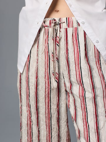 Next Wide Leg Hose in Rot