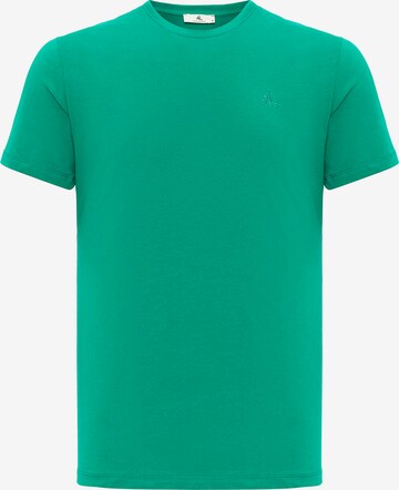 Daniel Hills Shirt in Groen: voorkant