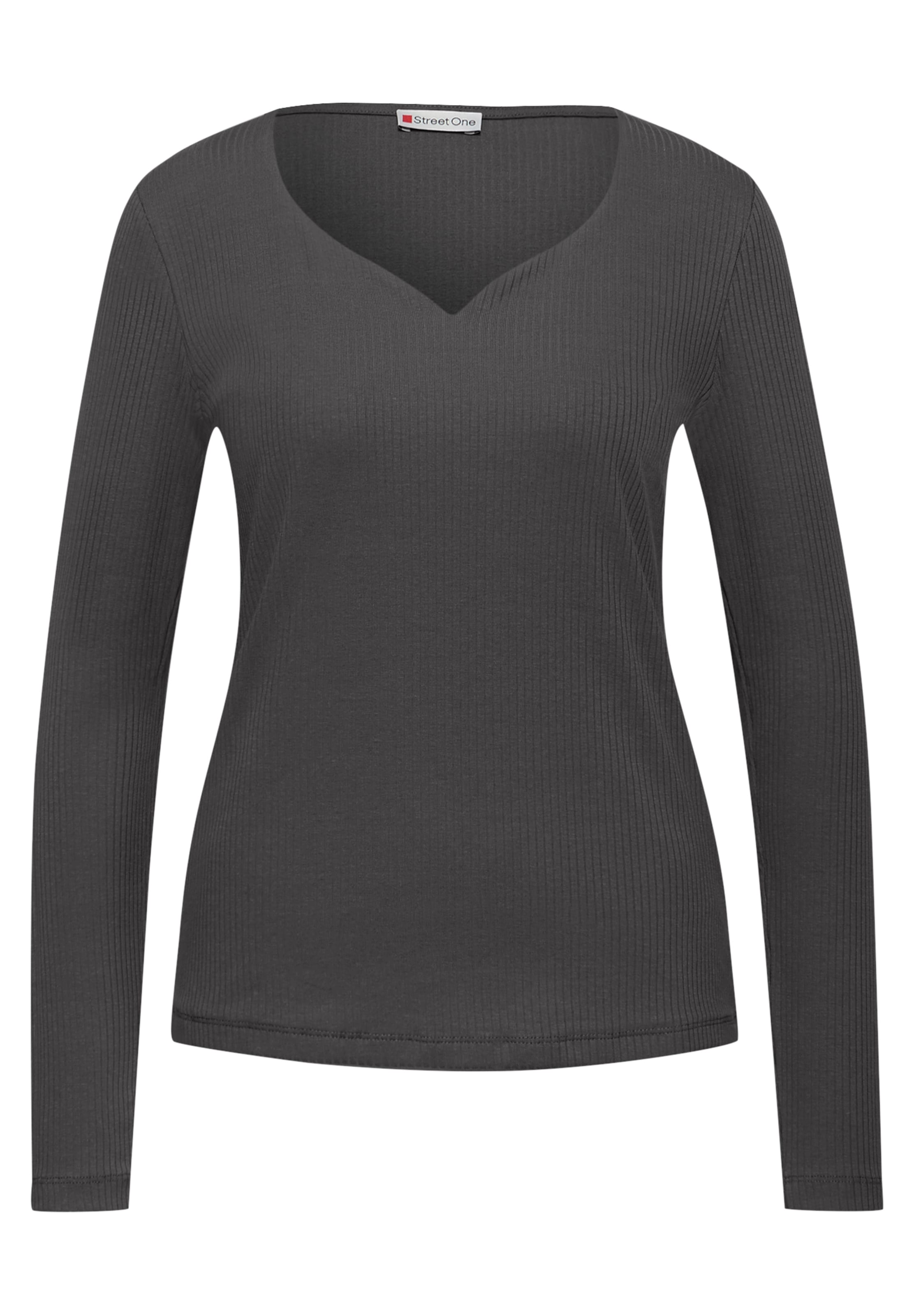 STREET ONE Shirt in Anthracite, Item view