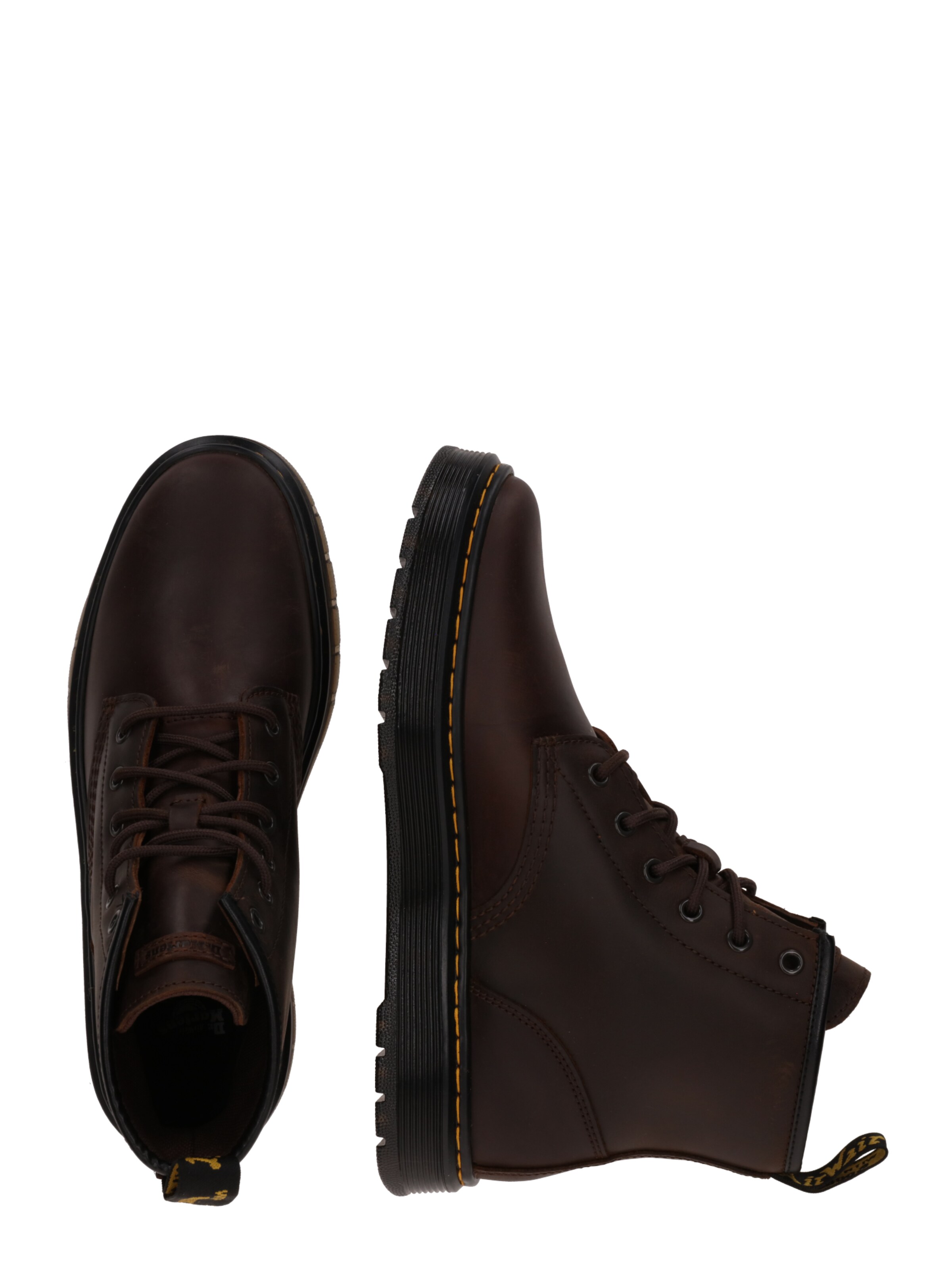 Bottines à lacets 'Brookline' Dr. Martens en marron